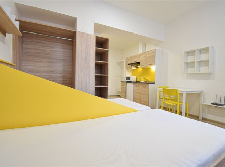 Pronájem bytu, 1+kk, 27 m²