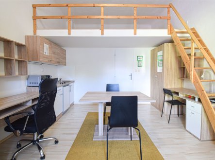 Pronájem bytu, 1+kk, 21 m²