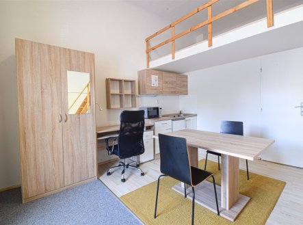 Pronájem bytu, 1+kk, 21 m²