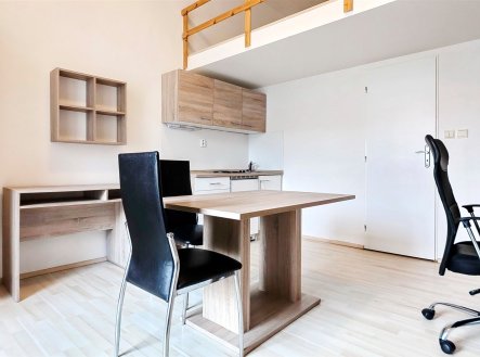 Pronájem bytu, 1+kk, 19 m²