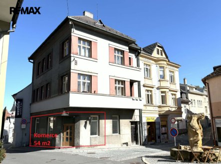 Pronájem obchodní prostory, 54 m²