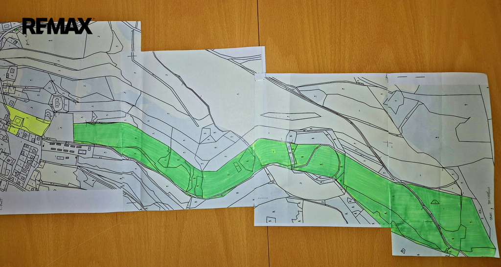 Mapa pozemků