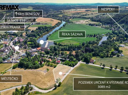 Prodej pozemku pro bydlení, 3 089 m²