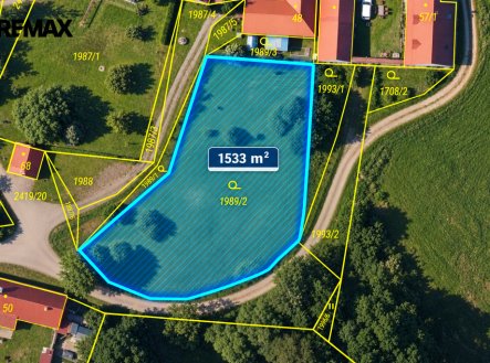 Prodej pozemku pro bydlení, 1 533 m²