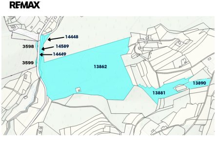 Prodej pozemku, les, 50 199 m²