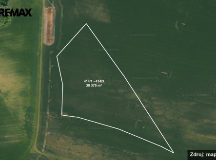 Prodej pozemku, zemědělská půda, 87 342 m²