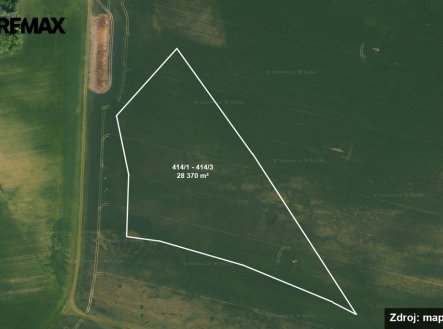 Prodej pozemku, zemědělská půda, 87 342 m²
