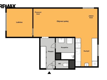 Pronájem bytu, 2+1, 50 m²