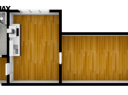 Pronájem bytu, 2+kk, 42 m²