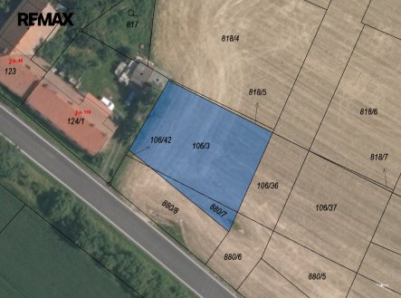 Prodej pozemku pro bydlení, 801 m²