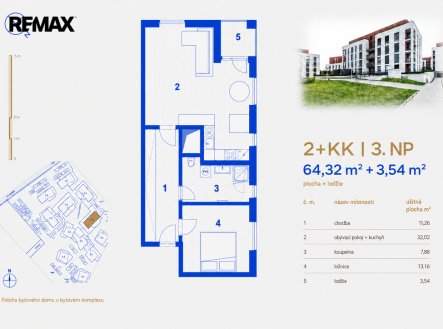 karta-bytu.png | Prodej bytu, 2+kk, 67 m²