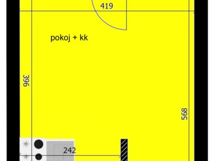 Pronájem bytu, 1+kk, 30 m²