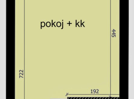 Pronájem bytu, 1+kk, 32 m²