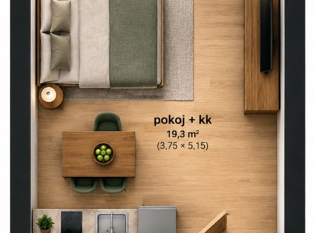 Prodej bytu, 1+kk, 26 m²