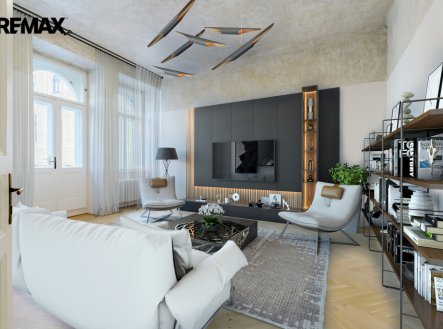 Pronájem bytu, 2+kk, 84 m²