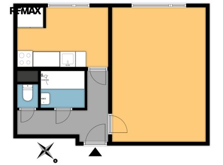 Prodej bytu, 1+1, 41 m²