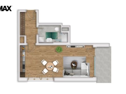 Prodej bytu, 1+kk, 49 m²