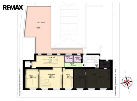 Pronájem bytu, 3+1, 229 m²