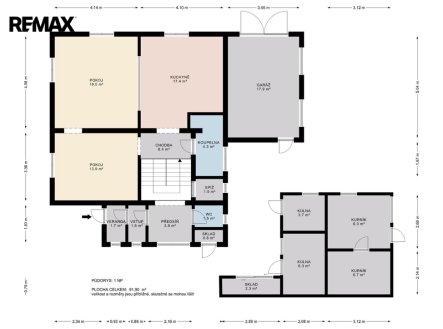 Prodej domu/vily, 169 m²