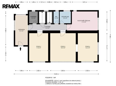Prodej domu/vily, 162 m²