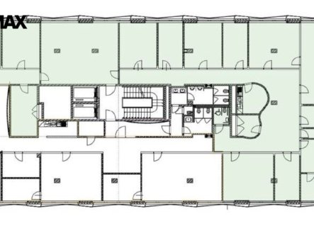 Pronájem kanceláře, 458 m²