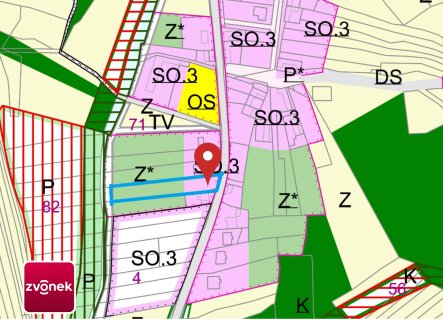 Prodej pozemku pro bydlení, 1 833 m²