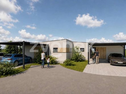 Novostavba před dokončením Sady, Uh. Hradiště (1) | Prodej - dům/vila, 109 m²