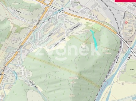 Prodej pozemku, les, 4 429 m²
