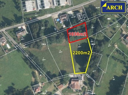 Prodej pozemku pro bydlení, 1 255 m²