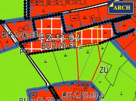 Prodej pozemku pro bydlení, 1 255 m²