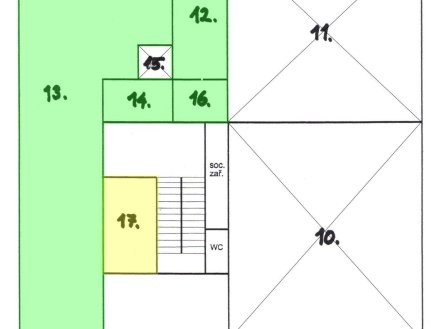 Pronájem výrobní prostory, 200 m²