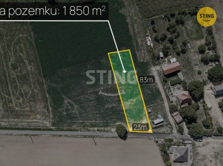 Prodej pozemku pro bydlení, 1 850 m²