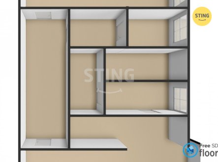 Pronájem obchodní prostory, 61 m²