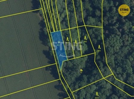 Prodej pozemku, zemědělská půda, 1 071 m²