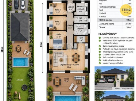 Prodej pozemku pro bydlení, 1 348 m²