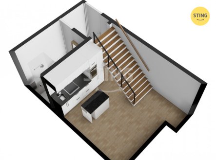 Prodej bytu, 2+kk, 39 m²