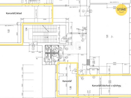 Pronájem kanceláře, 150 m²