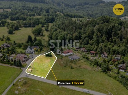 Prodej pozemku pro bydlení, 1 922 m²