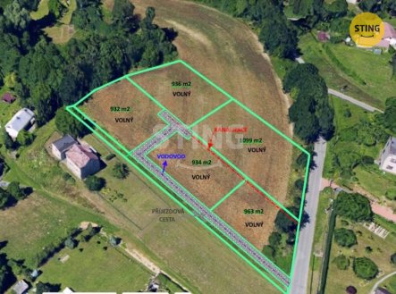 Prodej pozemku pro bydlení, 1 099 m²
