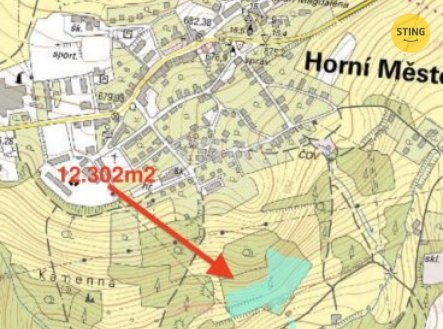 Prodej pozemku, trvalý travní porost, 12 302 m²