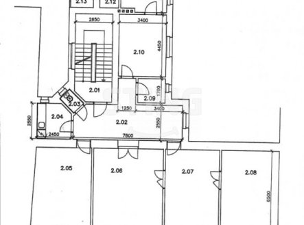 Pronájem kanceláře, 54 m²