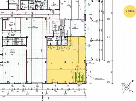 Pronájem obchodní prostory, 143 m²