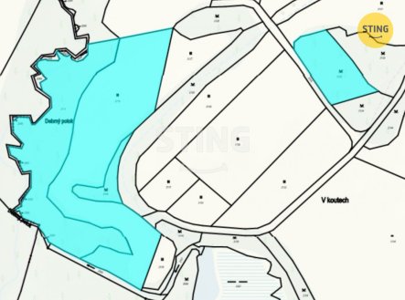 Prodej pozemku, trvalý travní porost, 20 525 m²