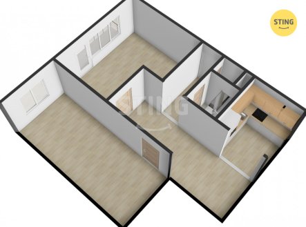 Prodej bytu, 3+1, 70 m²
