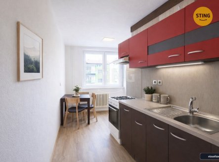 Pronájem bytu, 2+1, 61 m²