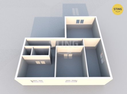 Pronájem bytu, 3+1, 68 m²