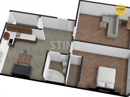 Prodej bytu, 2+1, 79 m²