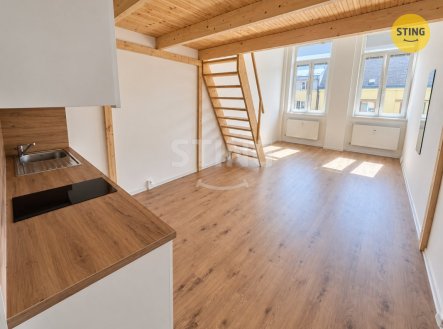 Pronájem bytu, 1+kk, 27 m²