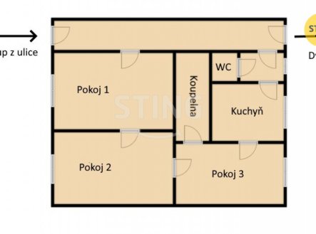 Pronájem domu/vily, 105 m²