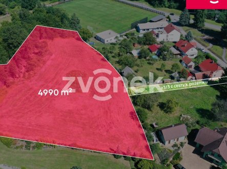 Prodej pozemku, trvalý travní porost, 4 990 m²